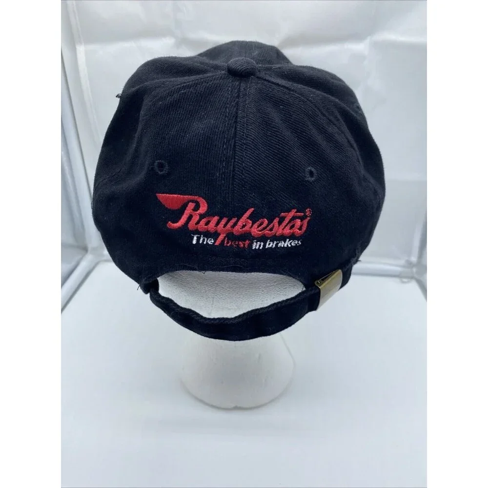 Federated Auto Parts Black Baseball Hat Cap Adjustable Strap-back Reybestos - Picture 4 of 7